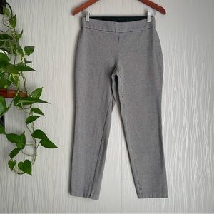 A New Day Black Checkered Skinny Stretch Pants Size 6